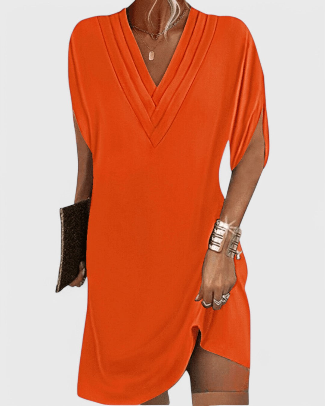 Isla™ Elegant flattering dress