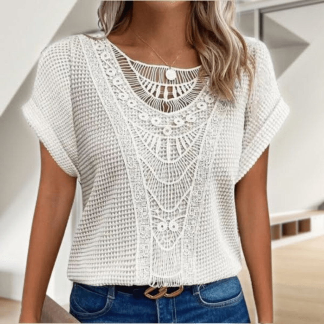 Liora™ Elegant Boho Blouse