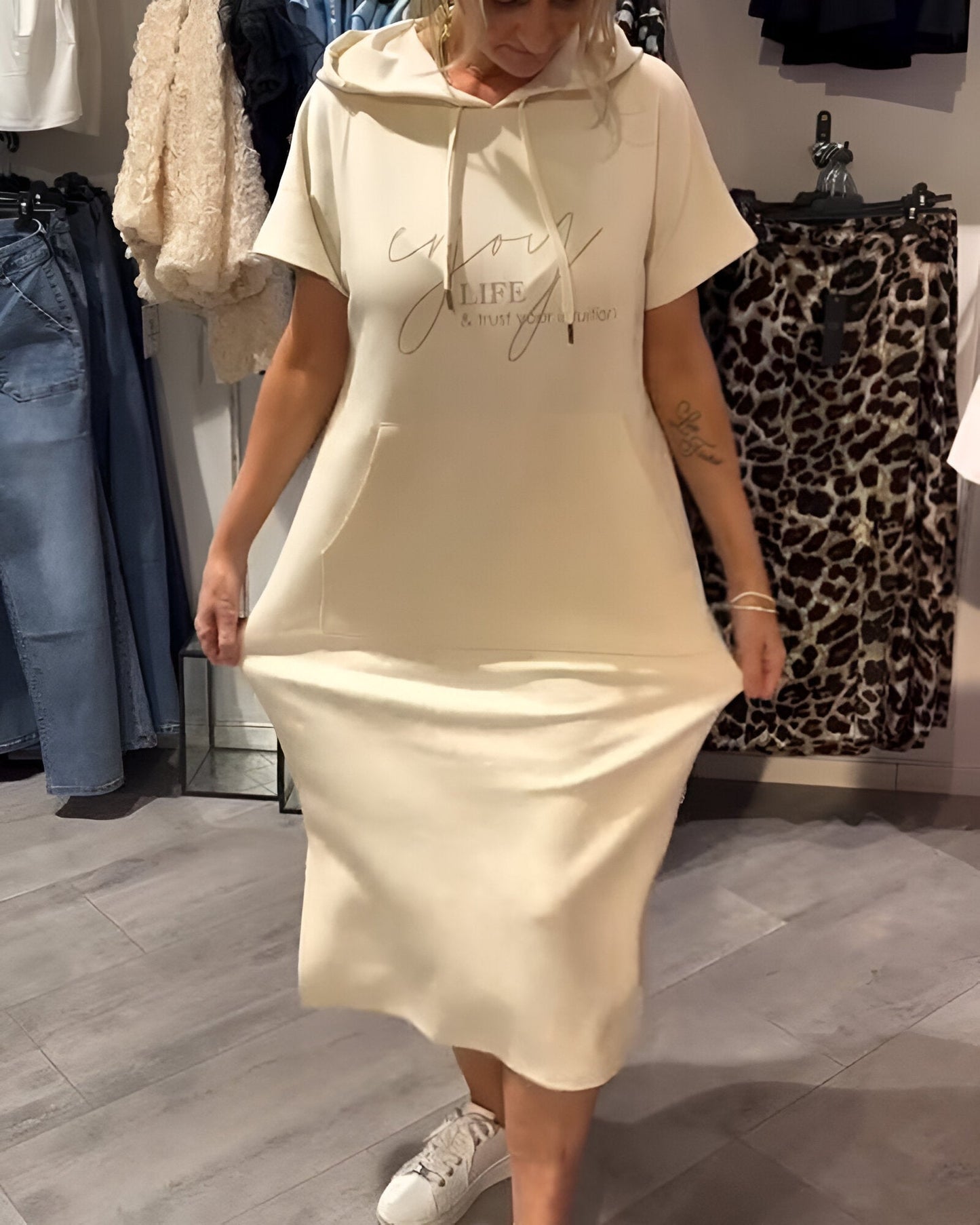 Coco™ Casual Hoodie Dress