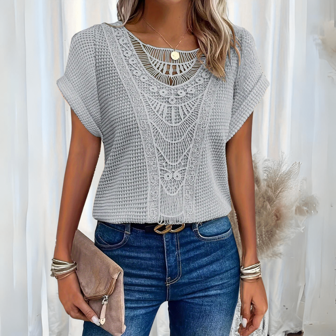 Liora™ Elegant Boho Blouse