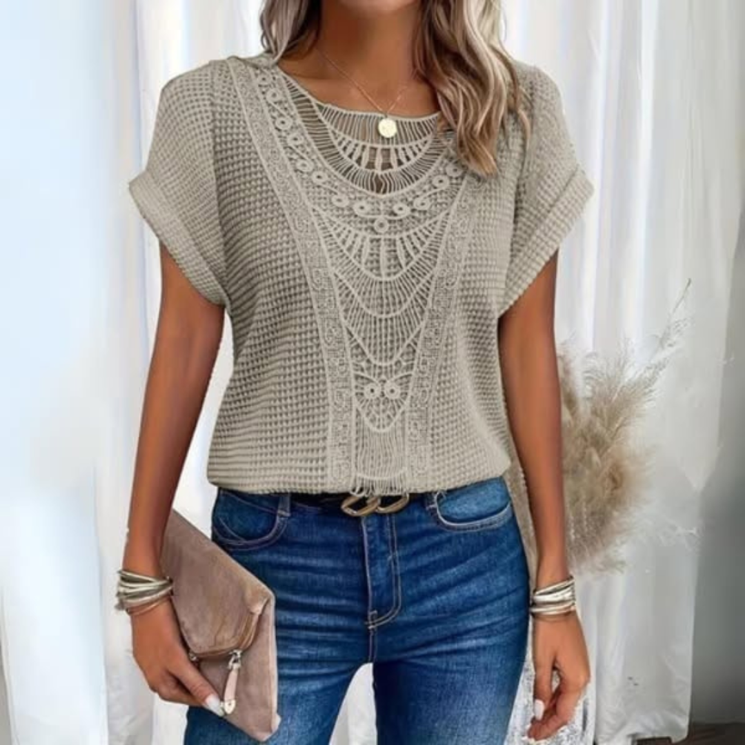 Liora™ Elegant Boho Blouse