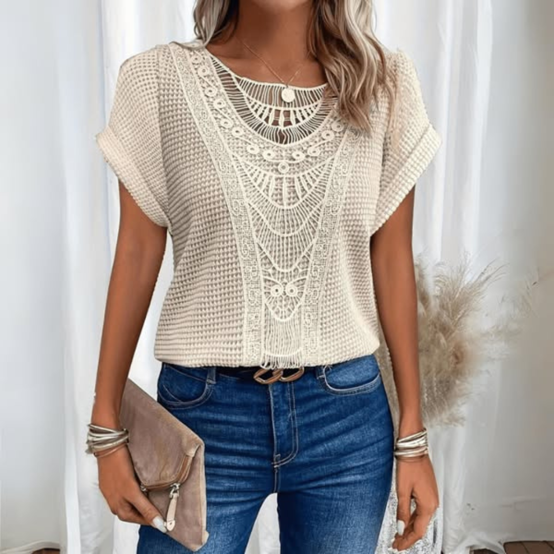 Liora™ Elegant Boho Blouse
