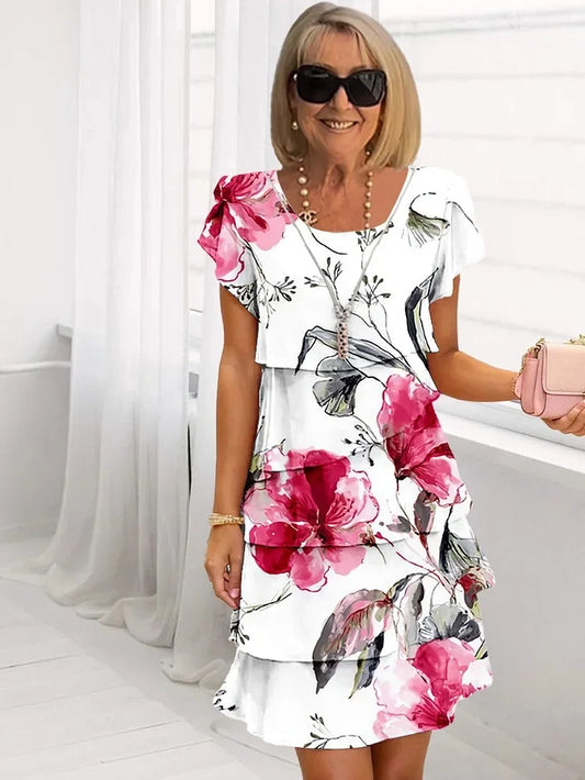 Julie™ Bloom Ruffle Dress