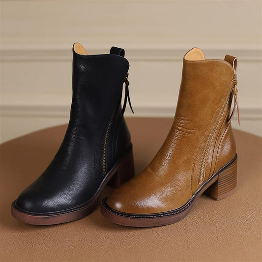 Adalie™ Elegant Zipper Boots
