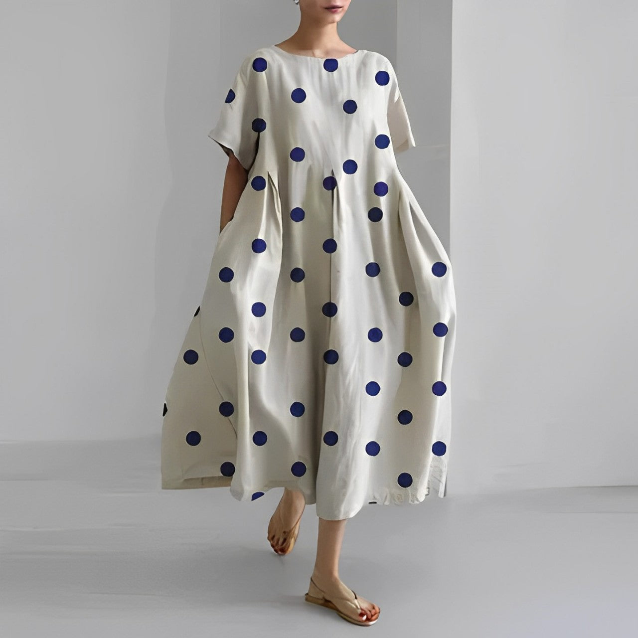 Ruby™ Retro Big Swing Loose Maxi Dress
