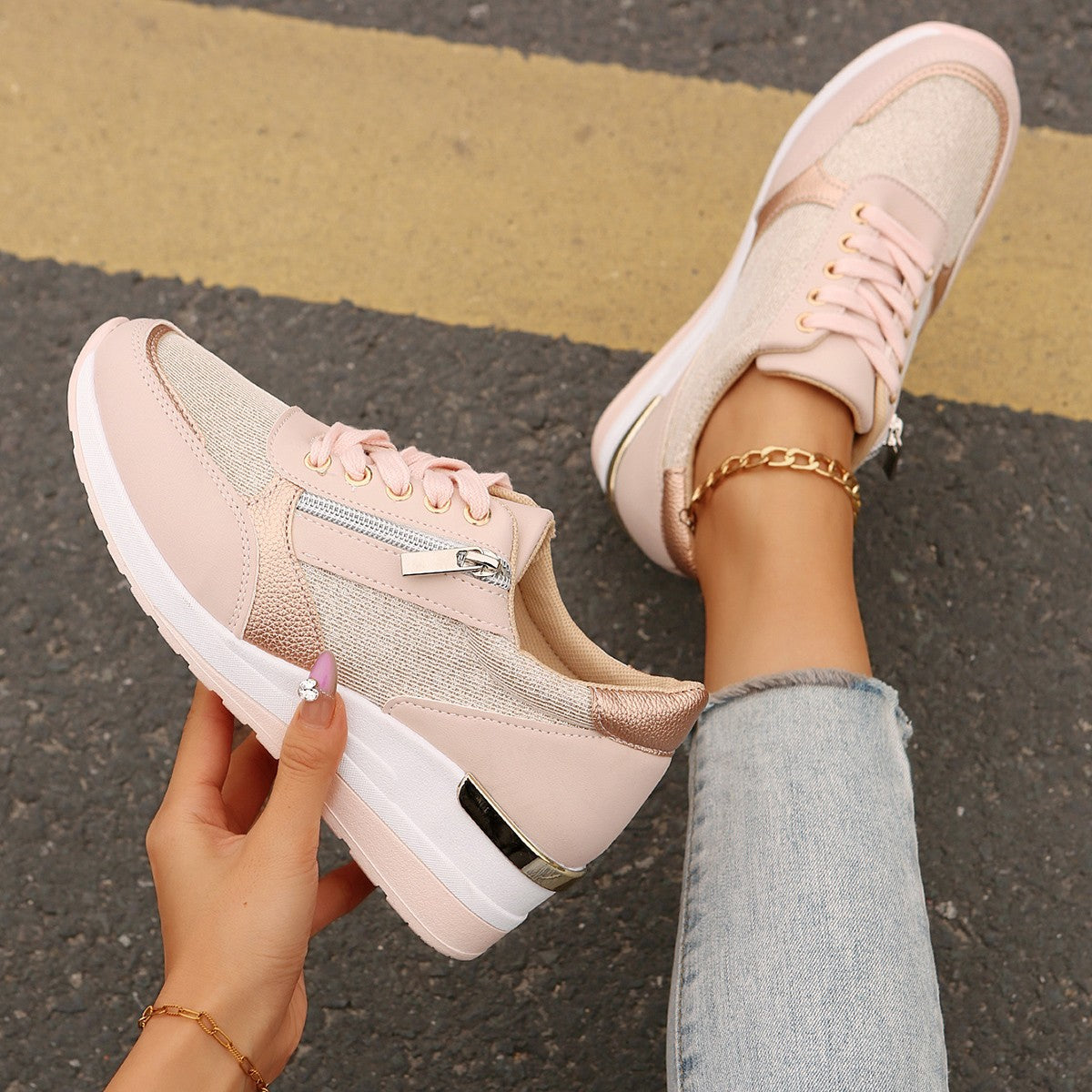 Zara™ Orthopedic Glam Sneakers