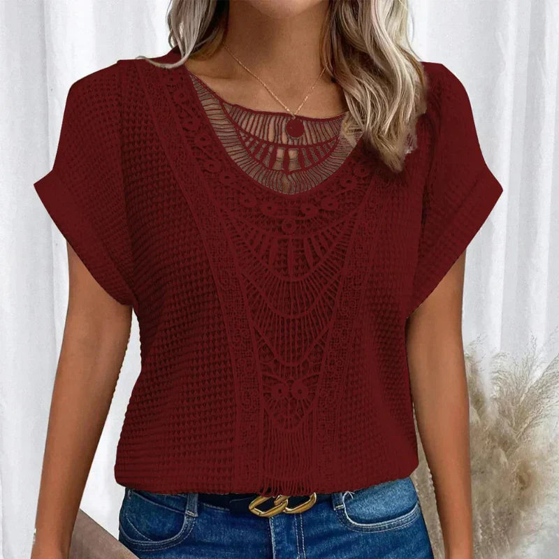 Liora™ Elegant Boho Blouse