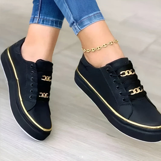 Briar™ Orthopedic Chain Accent Sneakers