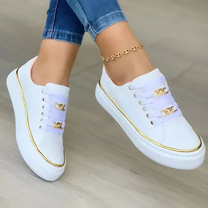 Briar™ Orthopedic Chain Accent Sneakers