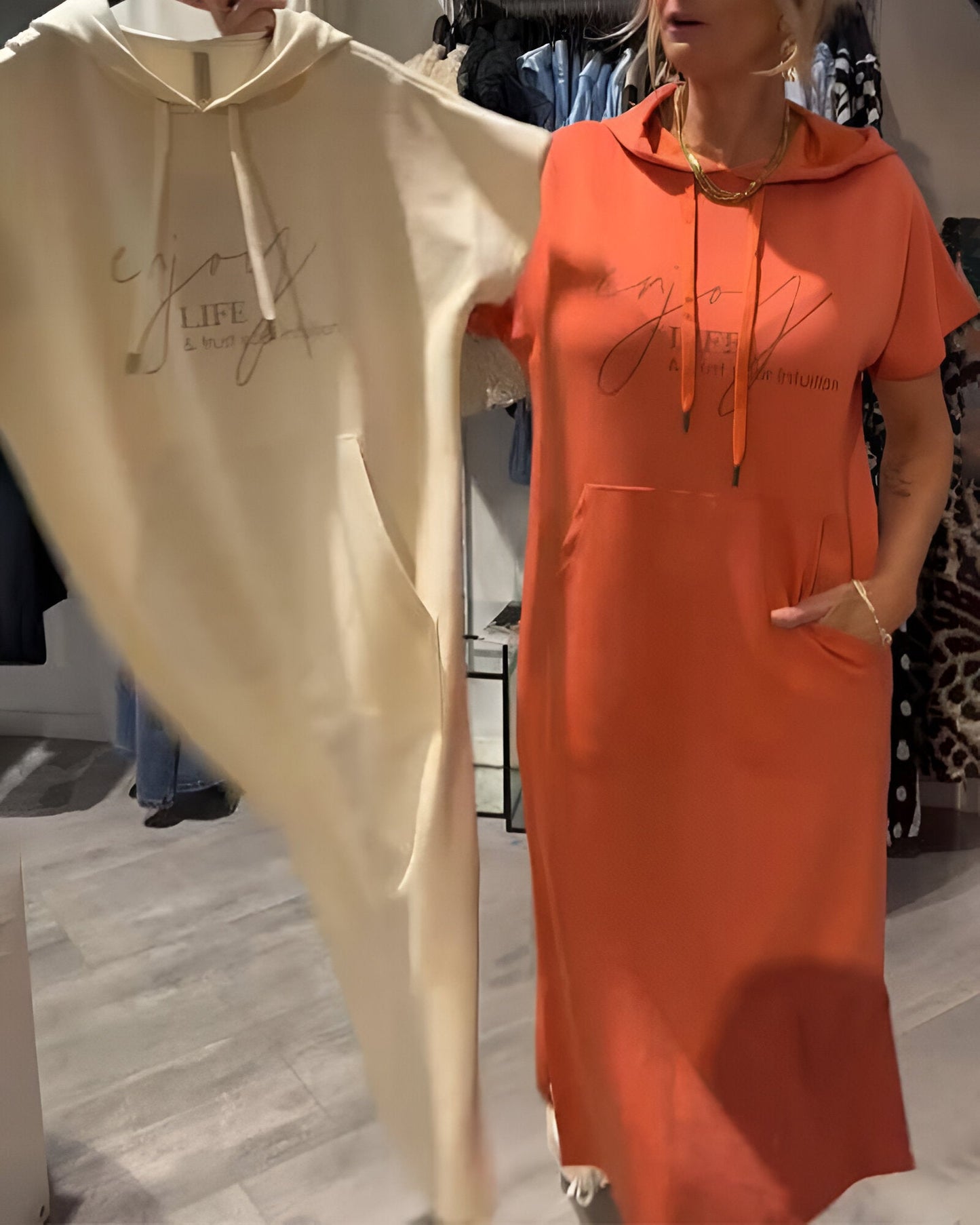 Coco™ Casual Hoodie Dress