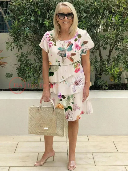 Julie™ Bloom Ruffle Dress